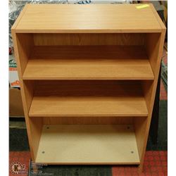 BOOKCASE WITH 3 SHELVES 36"H X 24"W