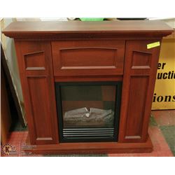 CONVERTIBLE ELECTRIC FIREPLACE 38" X 37"