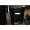 Image 2 : TWO BLACK TRASH CANS