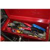 Image 2 : RED TOOLBOX WITH CONTENTS
