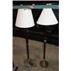 Image 2 : 2 MODERN FLOOR LAMPS WITH SHADES