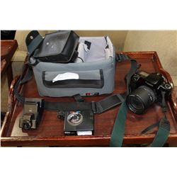 CANON CAMERA WITH ACCESSORIES