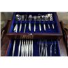 Image 2 : SILVER PLATE CUTLERY IN CANTEEN