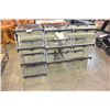 Image 1 : THTREE METAL AND PLASTIC SHELFS