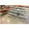 Image 2 : THTREE METAL AND PLASTIC SHELFS