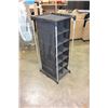 Image 2 : METAL AND FABRIC SHELF