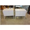 Image 1 : TWO SMALL GREY METAL CABINETS