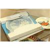 Image 2 : WEDGEWOOD PLATE AND AND SERVING PLATES
