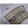 Image 1 : 7 USA $1 DOLLAR BILLS