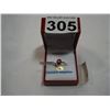 Image 1 : 14KT YELLOW GOLD GENUINE PINK PEARL SAPPHIRE RING RETAIL $1200.00