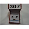 Image 1 : 10KT WHITE GOLD GENUINE SAPPHIRE EARRINGS RETAIL $400.00