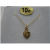 Image 2 : 14KT YELLOW GOLD BABY NECKLACE RETAIL $300.00
