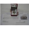 Image 1 : 10KT WHITE GOLD FILIGREE RING WITH APPRAISEL $1800.00