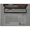 Image 1 : STERLING SILVER GENUINE GEMSTONE TENNIS BRACELET WITH APPRAISEL $1000.00