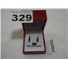 Image 1 : 14KT YELLOW GOLD GENUINE RUBY EARRINGS RETAIL $600.00