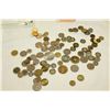 Image 1 : SMALL TOTE OF VARIOUS WORLD COINS