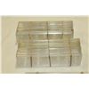 Image 2 : 23 CLEAR PLASTIC COIN HOLDERS