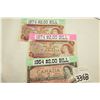 Image 1 : THREE CANADIAN TWO DOLLAR BILLS