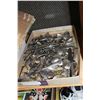 Image 1 : TRAY OF VINTAGE SILVER PLATE CUTLERY