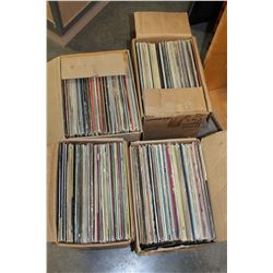 FOUR BOXES OF RECORDS