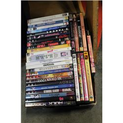 LOT OF DVDS