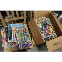 BOX OF MARVEL AND OTHER COMICS