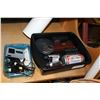 Image 1 : TOTE OF BINOCULARS TOOLKIT AND TRIPOD ELECTRONICS