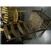 Image 2 : ANTIQUE PINE LADDER BACK ROCKER