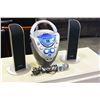 Image 1 : KARAOKE MACHINE AND SPEAKERS