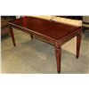 Image 2 : NEW CARVED DINING TABLE IN BOX