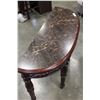 Image 3 : NEW MARBLE LOOK SOFA TABLE