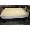 Image 1 : LARGE 2 TONE MICROFIBRE OTTOMAN