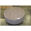 Image 1 : NEW BEIGE FABRIC OTTOMAN