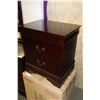 Image 2 : PAIR OF NEW AVENZA CHERRY 2 DRAWER NIGHTSTANDS RETAIL $249 EACH