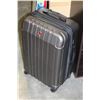 Image 1 : SWISS GEAR GREY HARD SIDE ROLLING TRAVEL SUITCASE