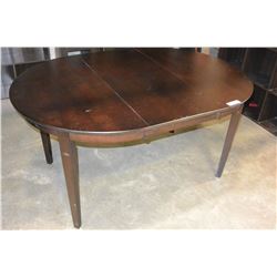 NEW MODERN ROUND DINING TABLE WITH LEAF