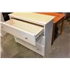 Image 2 : WHITE 3 DRAWER DRESSER