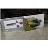 Image 1 : SALMON PRINT AND CANVAS LANDSCAPE