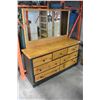 Image 1 : PAINTED PINE 7 DRAWER DRESSER
