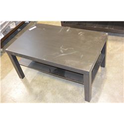 ESPRESSO FINISH COFFEE TABLE