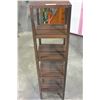 Image 2 : FIVE TIER WOODEN SHELF