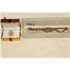 Image 1 : GOLD OVER STERLING NECKLACE AND GOLD TONE CHAIN AND STERLING PENDANT ON CHAIN AND DINNER RING