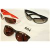 Image 3 : THREE PAIR OF POLARIZED SUNGLASSES