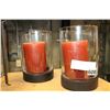Image 1 : PAIR OF QUALITY CANDLES