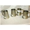 Image 1 : FOUR 1950S BADMINTON PEWTER TROPHY TANKARDS