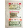 Image 2 : CANADIAN CENTENNIAL ONE DOLLAR BILL AND 1937 BANKNOTE AND SHINPLASTER