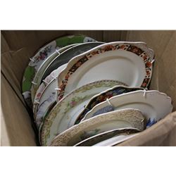 BOX OF COLLECTOR PLATES