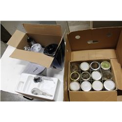 OSTER HAND BLENDER AND MASON JARS