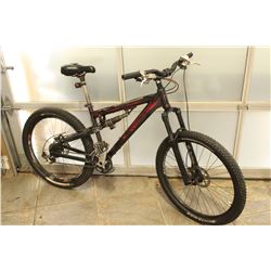 BLACK RED NO BRAND BIKE