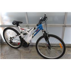 BLUE WHITE SPORTEK BIKE